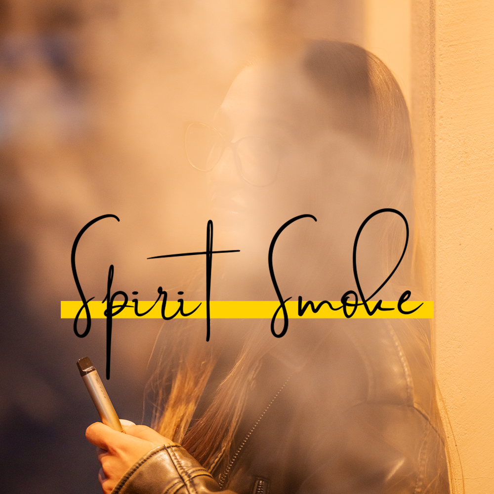 Startseite 10 Das Bild zeigt den Schriftzug SpiritSmoke und verweist auf einen Blogbeitrag mit Tipps, News oder Hintergrundwissen rund ums Dampfen.